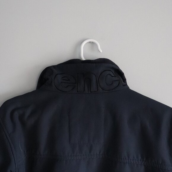 Bench Mens Blue Sz M Full Zip Mid-Weight Sherpa Long Sleeve Utility Jacket - Picture 8 of 14